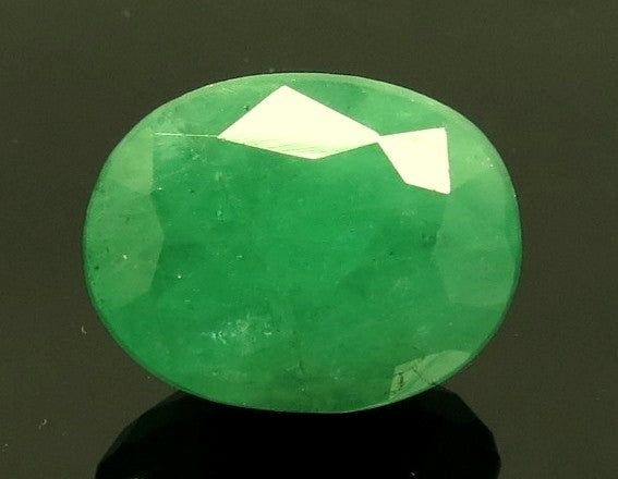 5.54/CT Natural Panna Stone with Govt. Lab Certified-137884