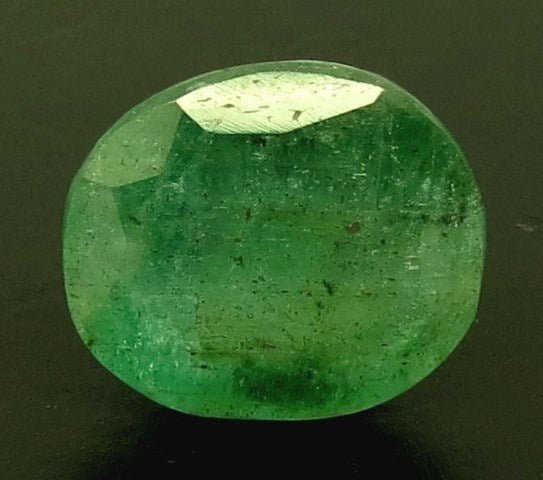 2.86/CT Natural Panna Stone with Govt. Lab Certificate (4551)
