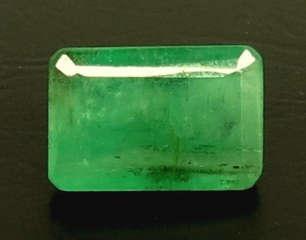 2.26/CT Natural Panna Stone with Govt. Lab Certificate - 2186D6045
