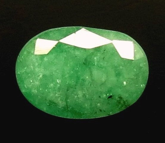 3.99/CT Natural Panna Stone with Govt. Lab Certificate (1221)