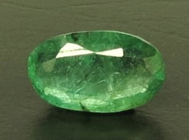 2.11/CT Natural Panna Stone with Govt. Lab Certificate (12210)