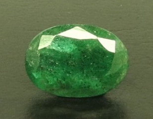 2.26/CT Natural Panna Stone with Govt. Lab Certificate-3894D13864
