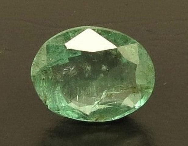 2.26/CT Natural Panna Stone with Govt. Lab Certificate (23310)