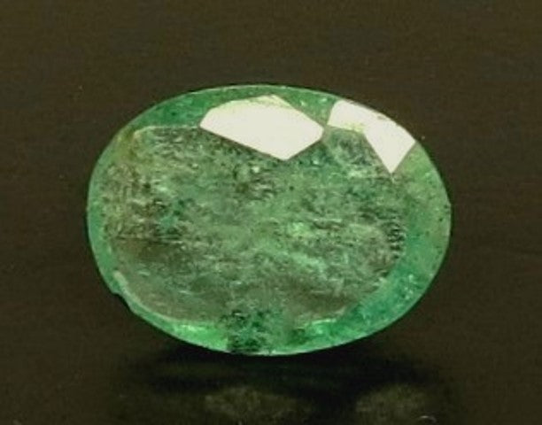 2.26/CT Natural Panna Stone with Govt. Lab Certificate (6771)