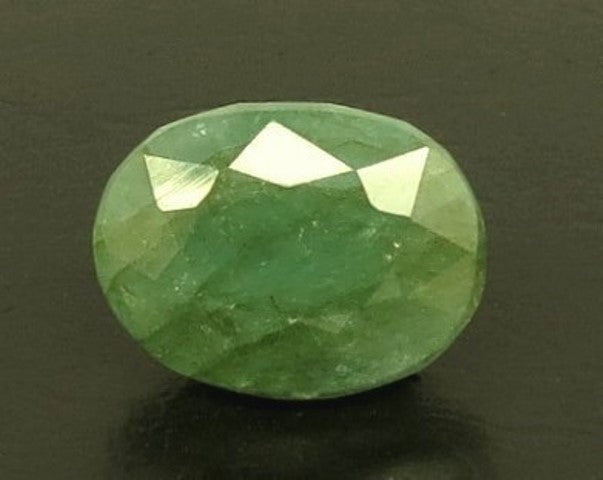 4.02/CT Natural Panna Stone with Govt. Lab Certificate (2331)