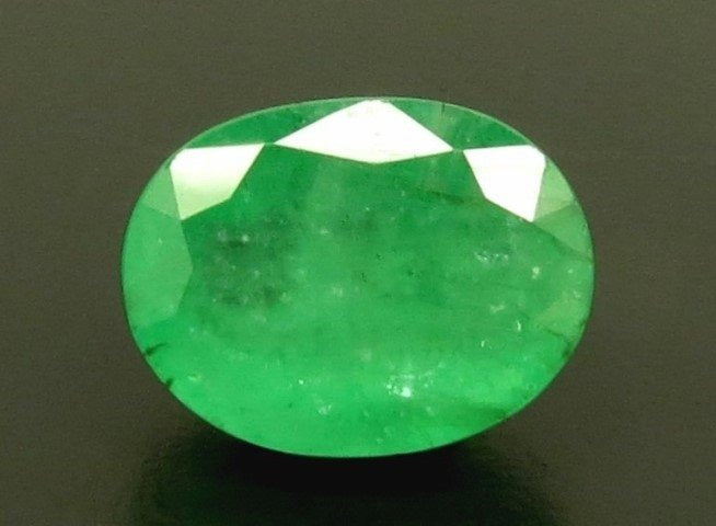3.98/CT Natural Panna Stone with Govt. Lab Certificate (23310)