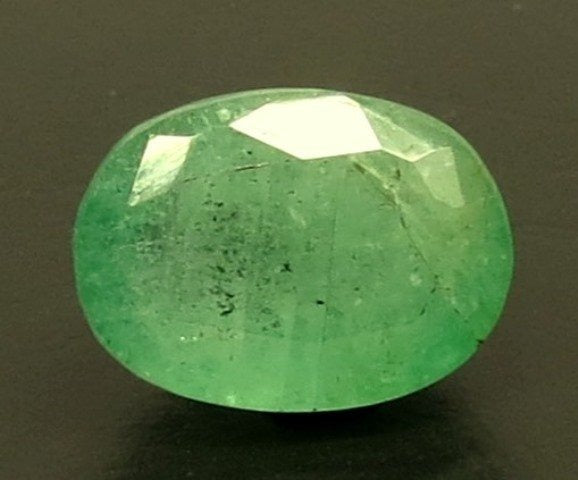 5.79 Carat Natural Panna Stone with Govt. Lab Certificate-6897D26865