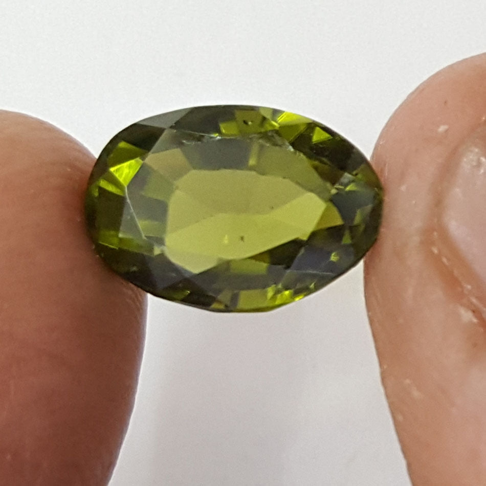 3.89 Carat Natural Peridot With Govt.Lab Certificate-(4551)