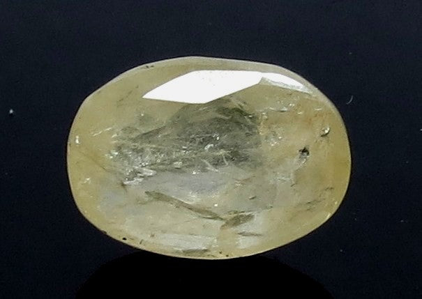 4.06/CT Natural Ceylonese Pukhraj with Govt Lab Certificate-6771