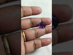 Load and play video in Gallery viewer, 9.93 Ratti Natural Amethyst gemstone of Premium Quality with Govt. Lab Certificate