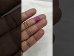 Load and play video in Gallery viewer, 4.52/CT Natural Ruby Stone with Govt. Lab Certificate-15909S205583