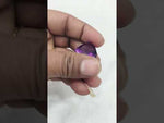 Load and play video in Gallery viewer, 21.70/CT Natural Amethyst Gemstone with Govt. Lab Certificate