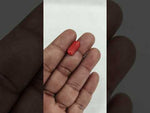 Load and play video in Gallery viewer, 6.62/CT Natural Red Coral With Govt. Lab Certificate-12377D50199