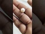 Load and play video in Gallery viewer, 7.68/CT Natural South Sea Pearl With Lab Certificate (1550)