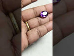 Load and play video in Gallery viewer, 8.05/CT Natural Amethyst Gemstone of Premium Quality with Govt. Lab Certificate