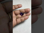Load and play video in Gallery viewer, 10.70/CT Natural Amethyst Gemstone with Govt. Lab Certificate