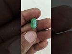 Load and play video in Gallery viewer, 4.77/CT Natural Panna Stone with Govt. Lab Certificate-16275S206811