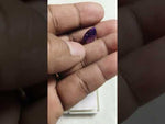 Load and play video in Gallery viewer, 8.15/CT Natural Amethyst Gemstone with Govt. Lab Certificate