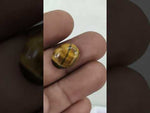Load and play video in Gallery viewer, 6.25/CT Tiger Eye with Govt. Lab Certificate-TGR00135