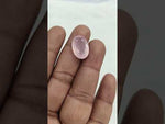Load and play video in Gallery viewer, 12.10/CT Healing Rose Quartz Stone with Govt. Lab Certificate-RQTZ5006