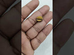 Load and play video in Gallery viewer, 5.65/CT Tiger Eye with Govt. Lab Certificate-TGR00024