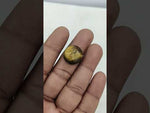 Load and play video in Gallery viewer, 17.9/CT Tiger Eye with Govt. Lab Certificate-TGR00068