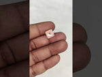 Load and play video in Gallery viewer, 6.40/CT Healing Rose Quartz Stone with Govt. Lab Certificate-RQTZ5010