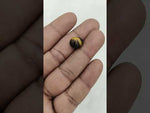 Load and play video in Gallery viewer, 5.65/CT Tiger Eye with Govt. Lab Certificate-TGR00134