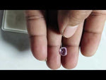 Load and play video in Gallery viewer, 1.88/CT Natural Pink Sapphire with Govt Lab Certificate (16650)