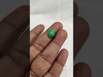 Load and play video in Gallery viewer, 5.76/CT Natural Panna Stone with Govt. Lab Certificate-12313D49940