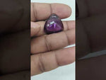 Load and play video in Gallery viewer, 19.25/CT VIOLET Color Natural Amethyst Gemstone with Govt. Lab Certificate