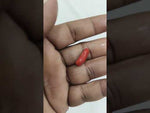 Load and play video in Gallery viewer, 5.72/CT Natural Red Coral With Govt. Lab Certificate-10833D43743