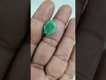 Load and play video in Gallery viewer, 8.44/CT Natural Panna Stone with Govt. Lab Certificate-12500D51202