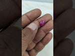 Load and play video in Gallery viewer, 3.66/CT Natural Ruby Stone with Govt. Lab Certificate-15897S205553