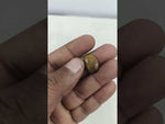 Load and play video in Gallery viewer, 7.45/CT Tiger Eye with Govt. Lab Certificate-TGR00099