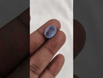 Load and play video in Gallery viewer, 7.31/CT Natural Blue Sapphire with Govt Lab Certificate-12214D49580