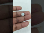 Load and play video in Gallery viewer, 6.16 Ratti Natural Moon Stone of Premium Quality with Govt. Lab Certificate