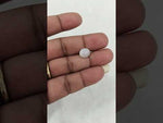 Load and play video in Gallery viewer, 4.45/CT White Color Moon Stone with Govt. Lab Certificate