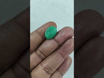 Load and play video in Gallery viewer, 7.43/CT Natural Panna Stone with Govt. Lab Certificate-11925D48099