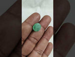 Load and play video in Gallery viewer, 5.77/CT Natural Panna Stone with Govt. Lab Certificate-12500D51207