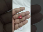 Load and play video in Gallery viewer, 9.99/CT Natural Triangular Red Coral With Govt. Lab Certificate-10952D44231
