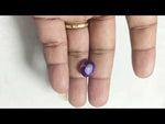 Load and play video in Gallery viewer, 5.90/CT Natural Amethyst Gemstone with Govt. Lab Certificate