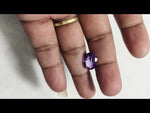 Load and play video in Gallery viewer, 6.44Ratti Natural Amethyst Gemstone with Govt. Lab Certificate-252925