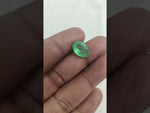 Load and play video in Gallery viewer, 4.03/CT Natural Panna Stone with Govt. Lab Certificate-16016S205948