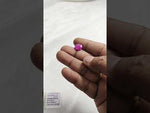 Load and play video in Gallery viewer, 5.66/CT Natural Old Burma Ruby with IIG Govt. Lab Certificate (75000)