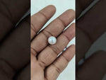 Load and play video in Gallery viewer, 6.74/CT Natural South Sea Pearl With Lab Certificate-16140S206342