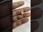 Load and play video in Gallery viewer, 4.84/CT Natural Yellow Sapphire With Govt Lab Certificate-11388D46086