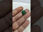 Load and play video in Gallery viewer, 7.63/CT Natural Panna Stone with Govt. Lab Certificate-15897S205545