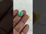 Load and play video in Gallery viewer, 6.66/CT Natural Panna Stone with Govt. Lab Certificate-12500D51206