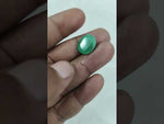 Load and play video in Gallery viewer, 6.59/CT Natural Panna Stone with Govt. Lab Certificate-11925D48090